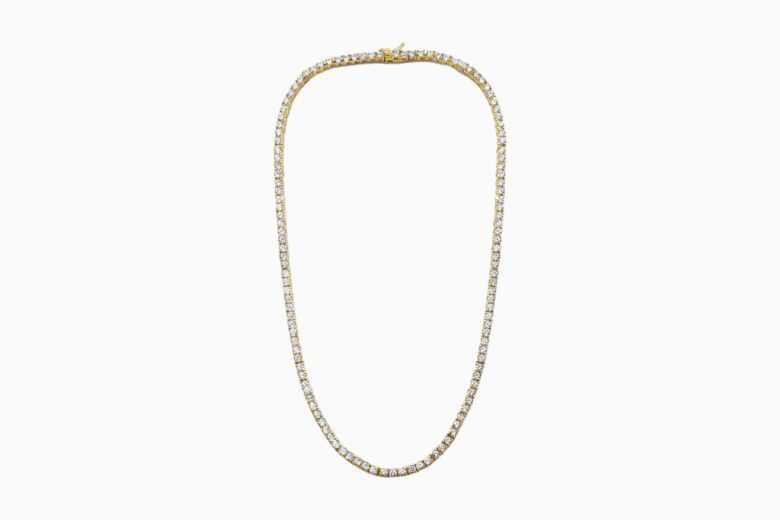best necklaces women camille classic tennis girl necklace review - Luxe Digital