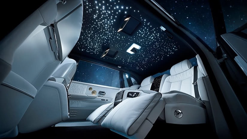 most expensive cars 2021 Rolls Royce Phantom interior - Luxe Digital